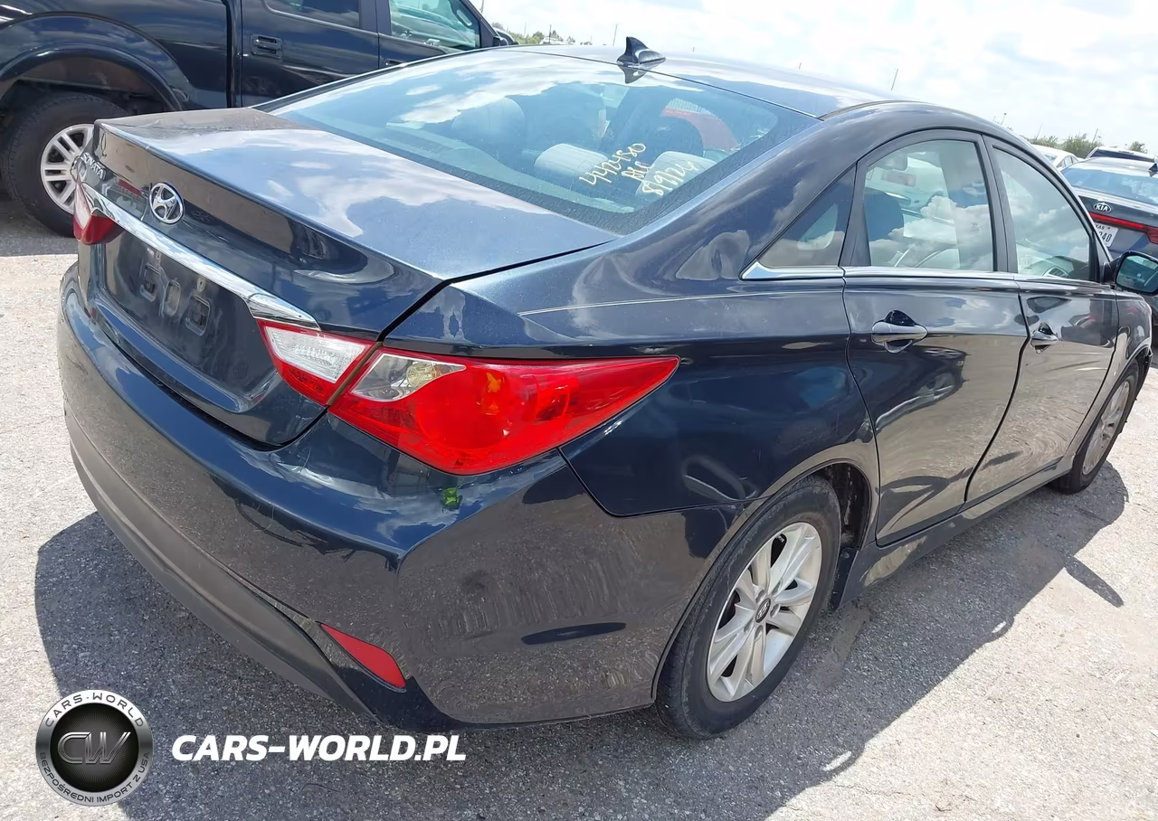 2014 Hyundai Sonata Gls VIN:5NPEB4ACXEH847716 - 4
