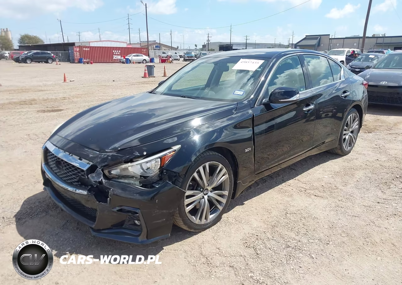 2018 Infiniti Q50 3.0T Sport VIN:JN1EV7ARXJM436333 - 2