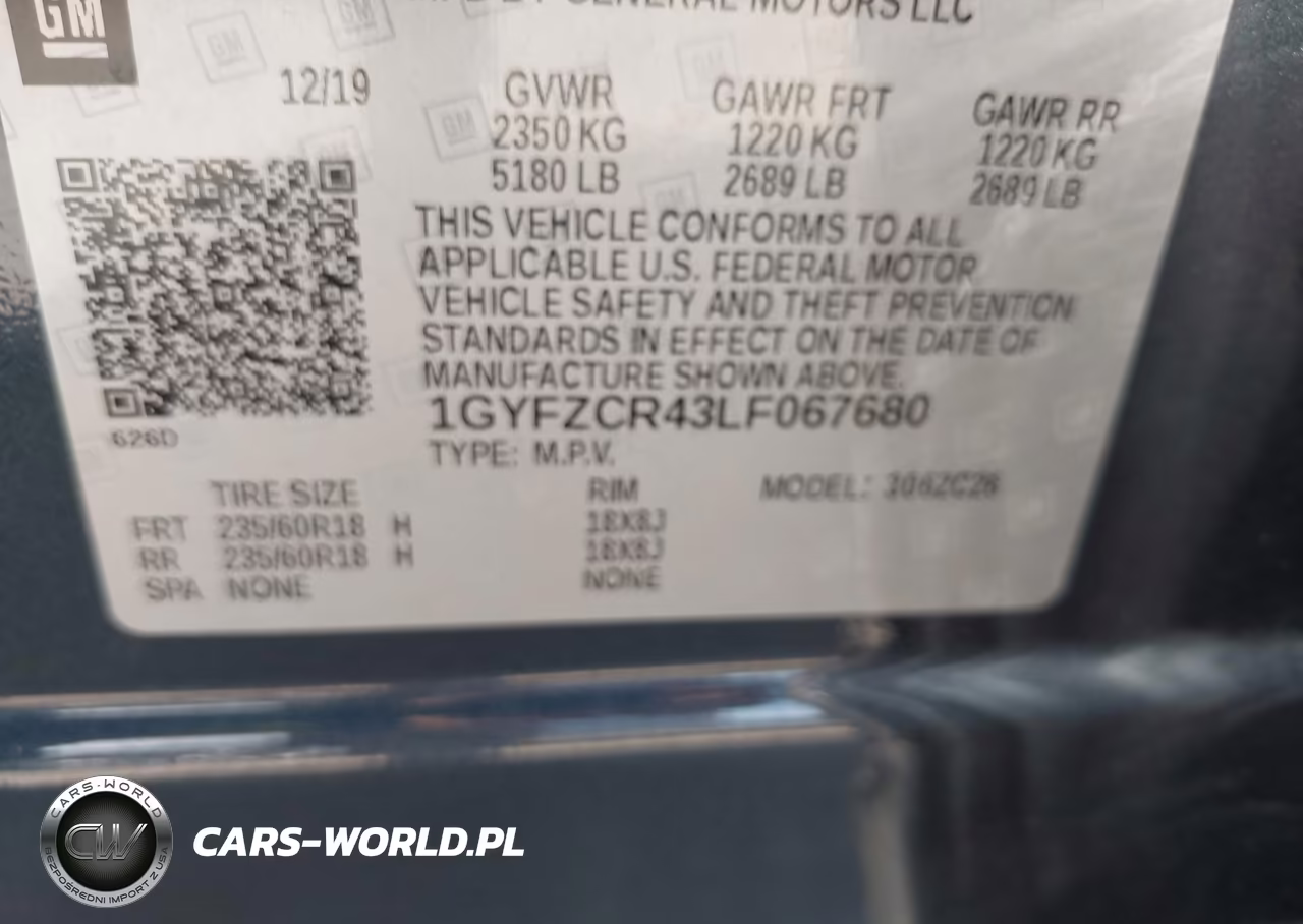 2020 Cadillac Xt4 Fwd Premium Luxury VIN:1GYFZCR43LF067680 - 9