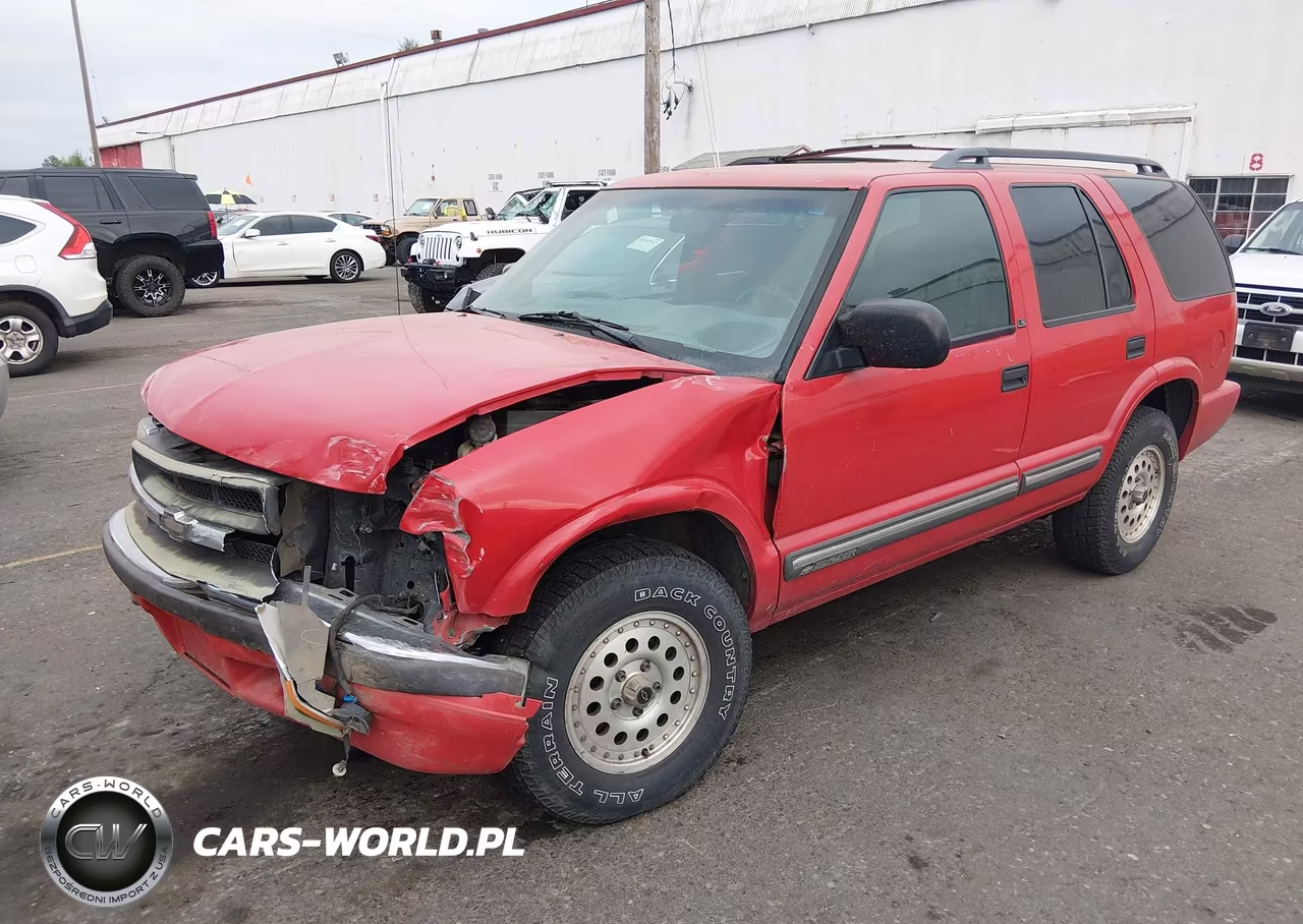 2000 Chevrolet Blazer Ls VIN:1GNDT13WXY2404039 - 2