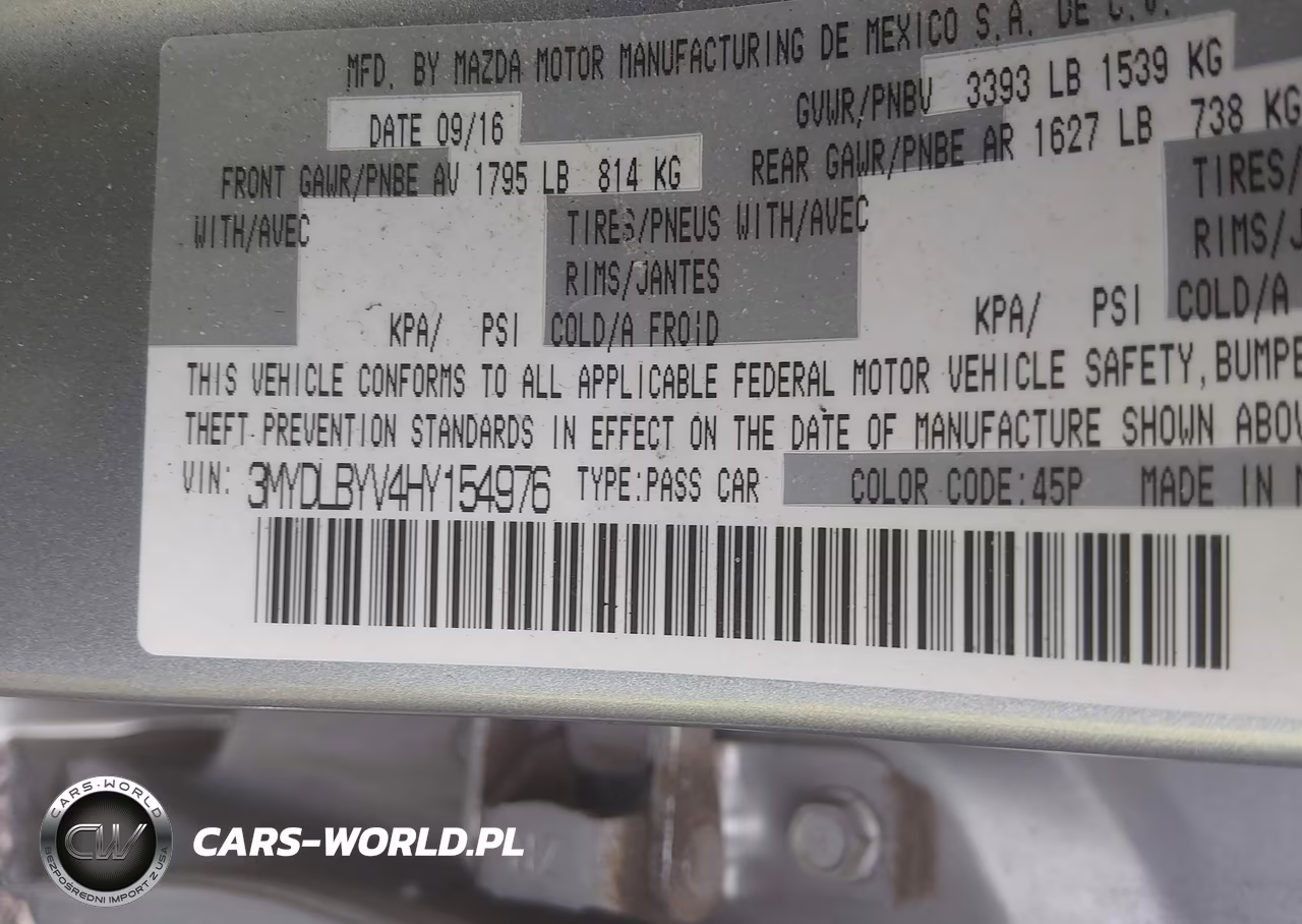 2017 Toyota Yaris Ia VIN:3MYDLBYV4HY154976 - 9
