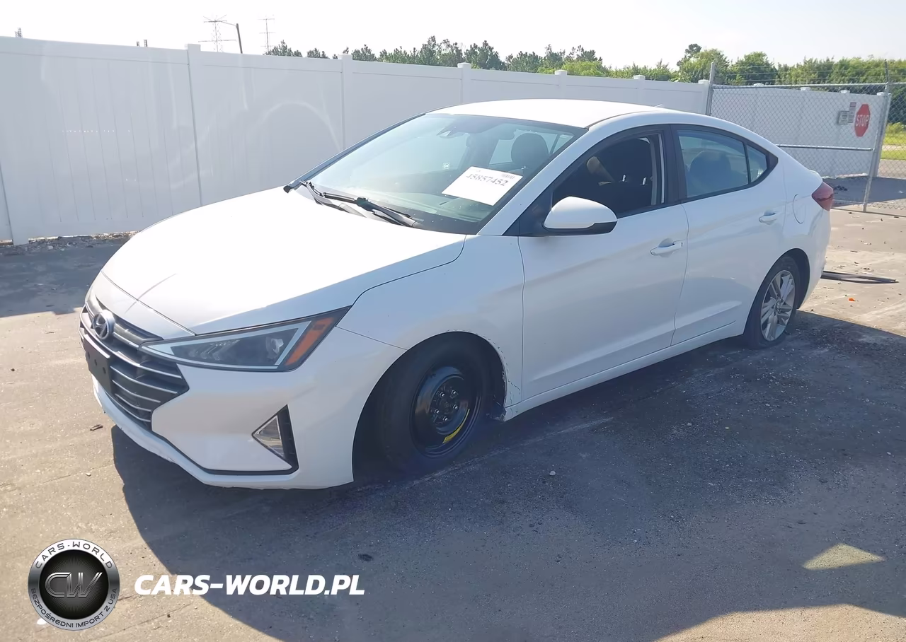 2019 Hyundai Elantra Sel VIN:5NPD84LF4KH458941 - 2