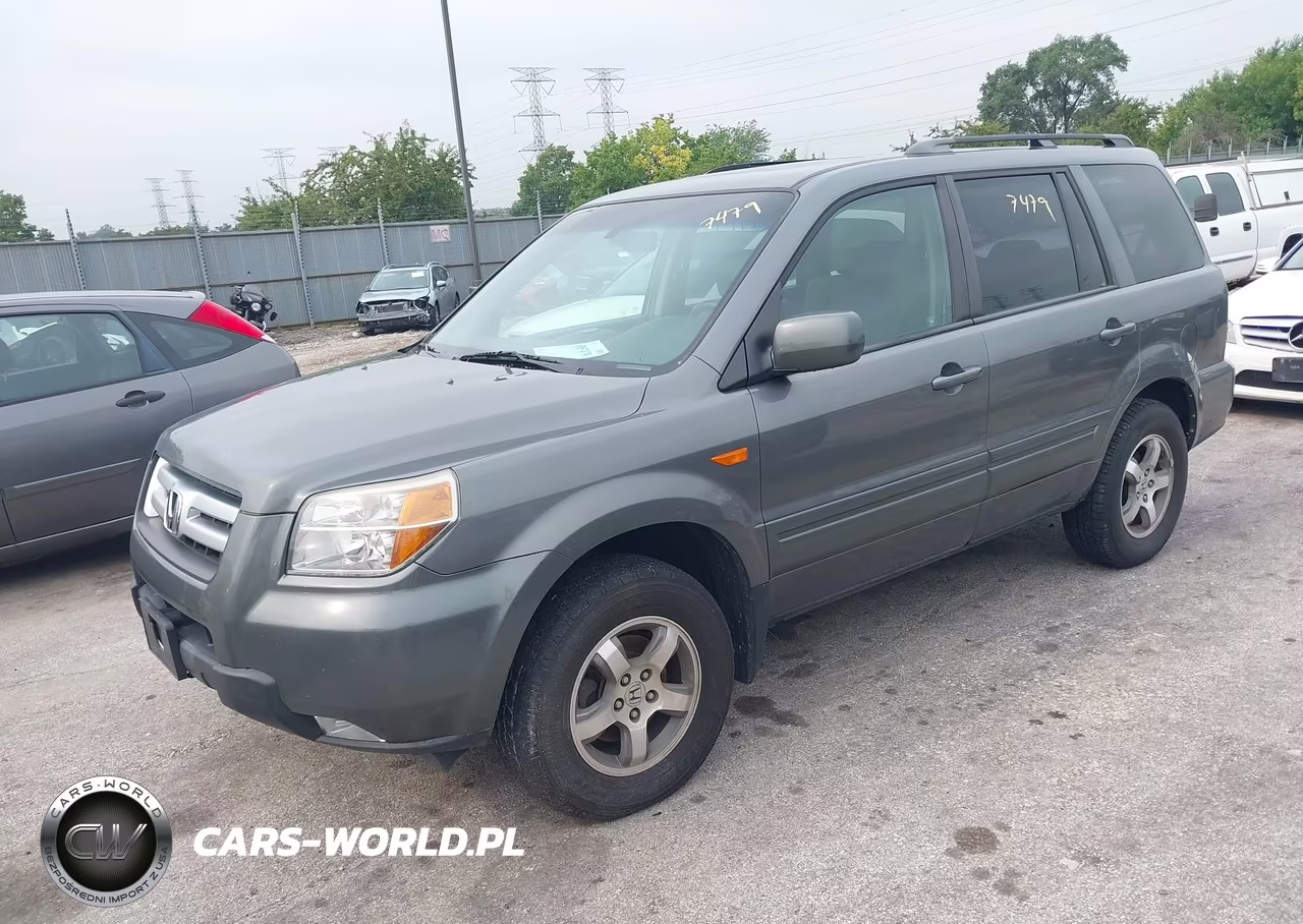 2008 Honda Pilot Ex-L VIN:5FNYF18598B011471 - 2