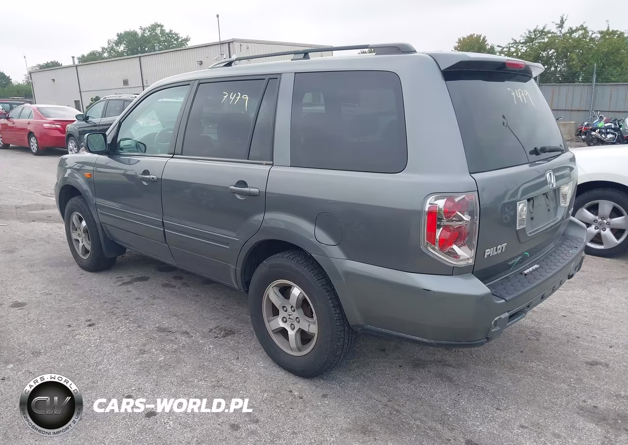 2008 Honda Pilot Ex-L VIN:5FNYF18598B011471 - 3