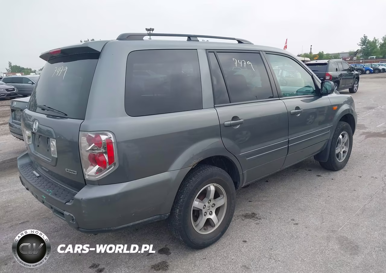 2008 Honda Pilot Ex-L VIN:5FNYF18598B011471 - 4