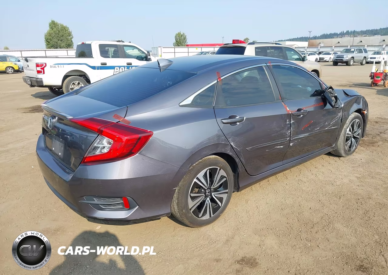 2017 Honda Civic Ex-T VIN:19XFC1F30HE200386 - 4