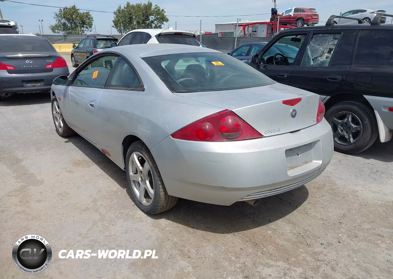 2001 Mercury Cougar V6-V6 S VIN:1ZWFT61L215607799 - 3