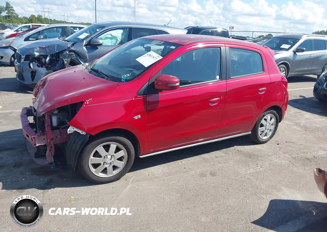 2015 Mitsubishi Mirage Es VIN:ML32A4HJ2FH050194 - 2