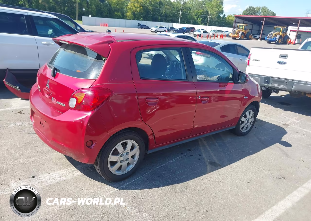 2015 Mitsubishi Mirage Es VIN:ML32A4HJ2FH050194 - 4