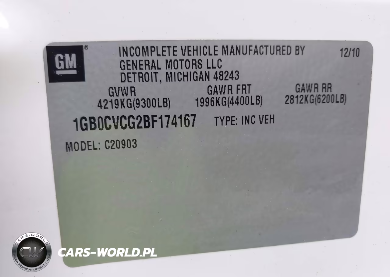 2011 Chevrolet Silverado 2500Hd Work Truck VIN:1GB0CVCG2BF174167 - 9