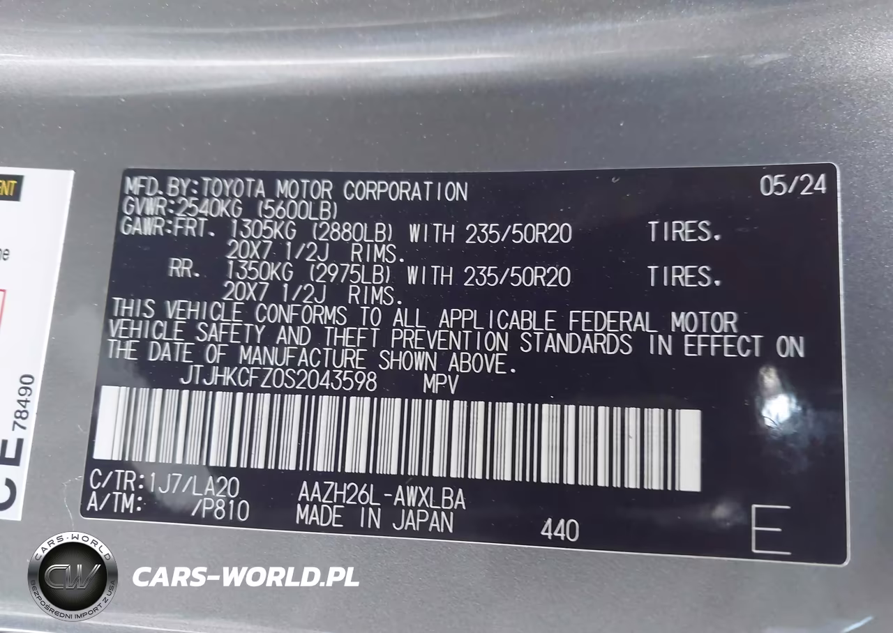 2025 Lexus Nx 450H+ Luxury VIN:JTJHKCFZ0S2043598 - 9