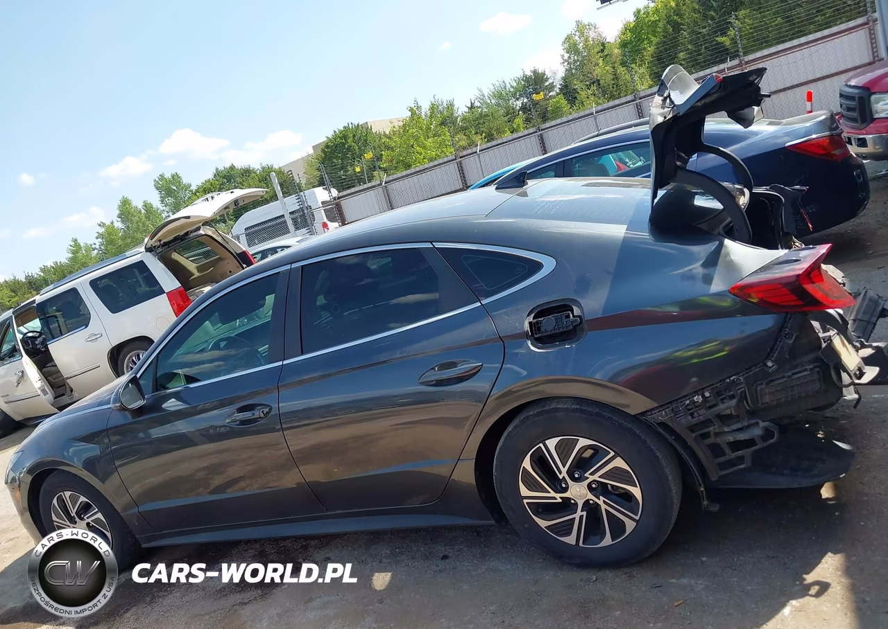 2021 Hyundai Sonata Blue VIN:KMHL24JJ7MA021896 - 14