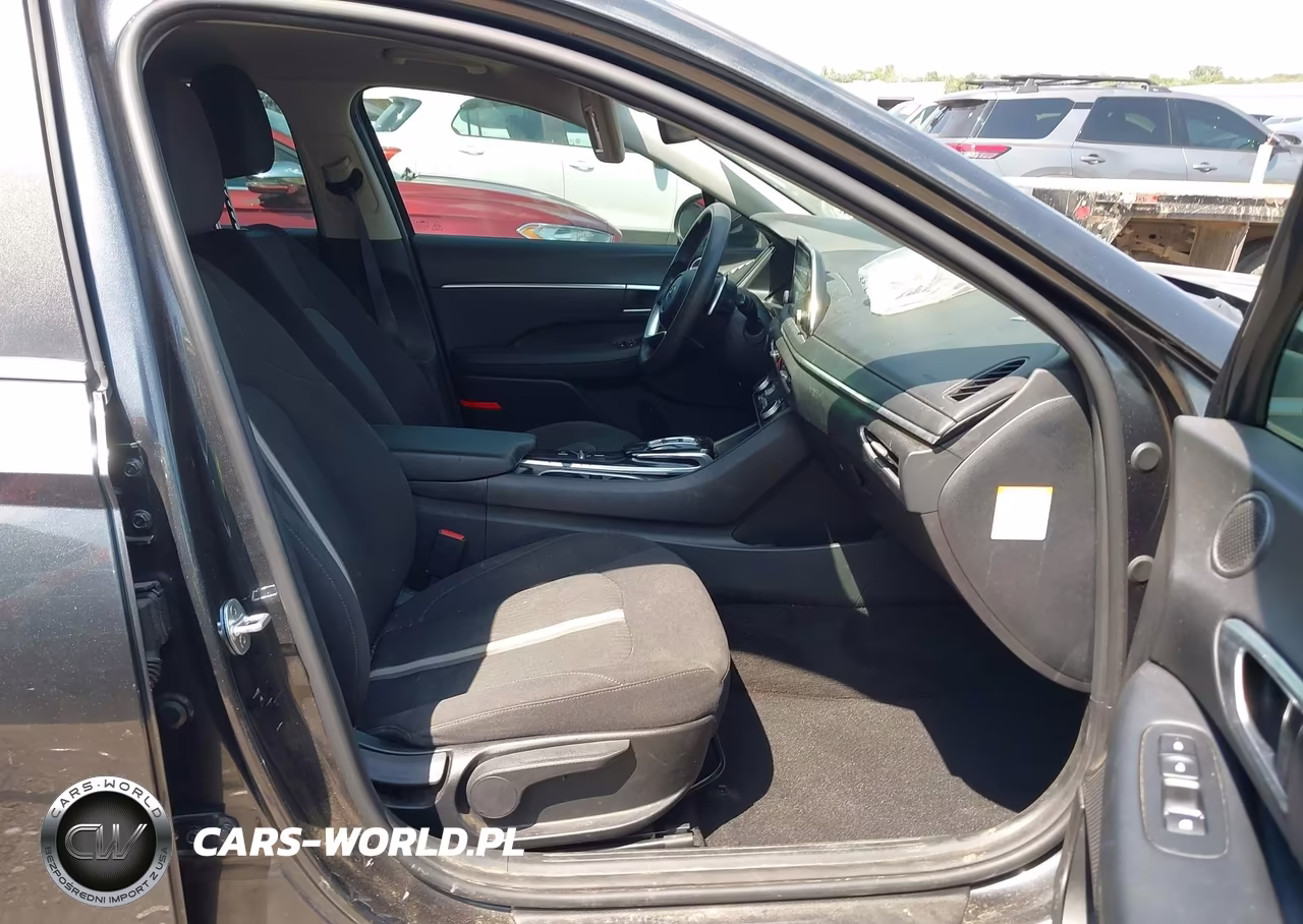 2021 Hyundai Sonata Blue VIN:KMHL24JJ7MA021896 - 5