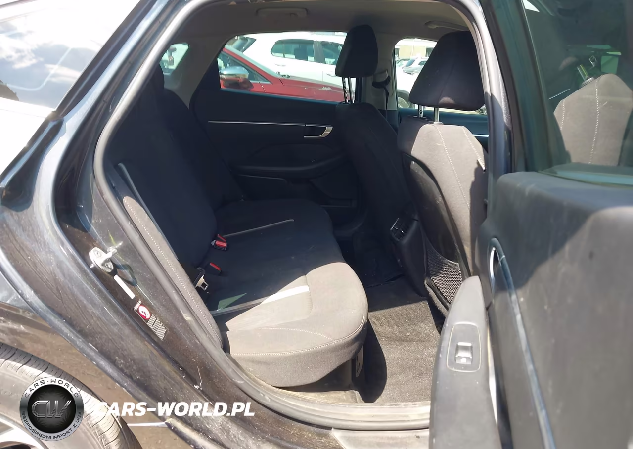 2021 Hyundai Sonata Blue VIN:KMHL24JJ7MA021896 - 8