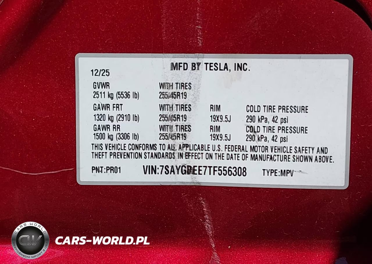 2026 Tesla Model Y All-Wheel Drive-Long Range Launch Series-Premium All-Wheel Drive VIN:7SAYGDEE7TF556308 - 9