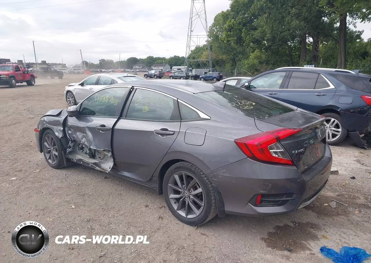 2021 Honda Civic Ex VIN:19XFC1F37ME012250 - 3