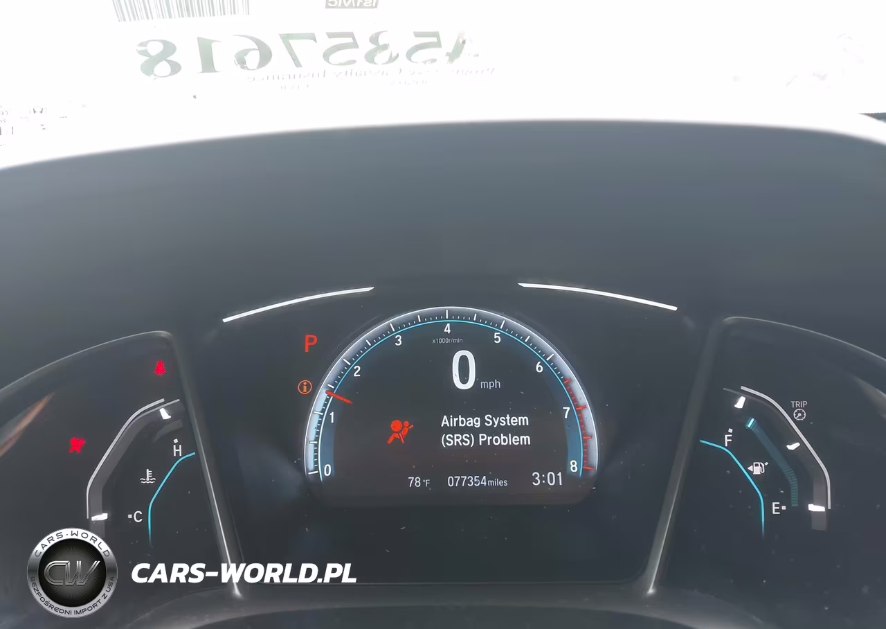 2021 Honda Civic Ex VIN:19XFC1F37ME012250 - 7