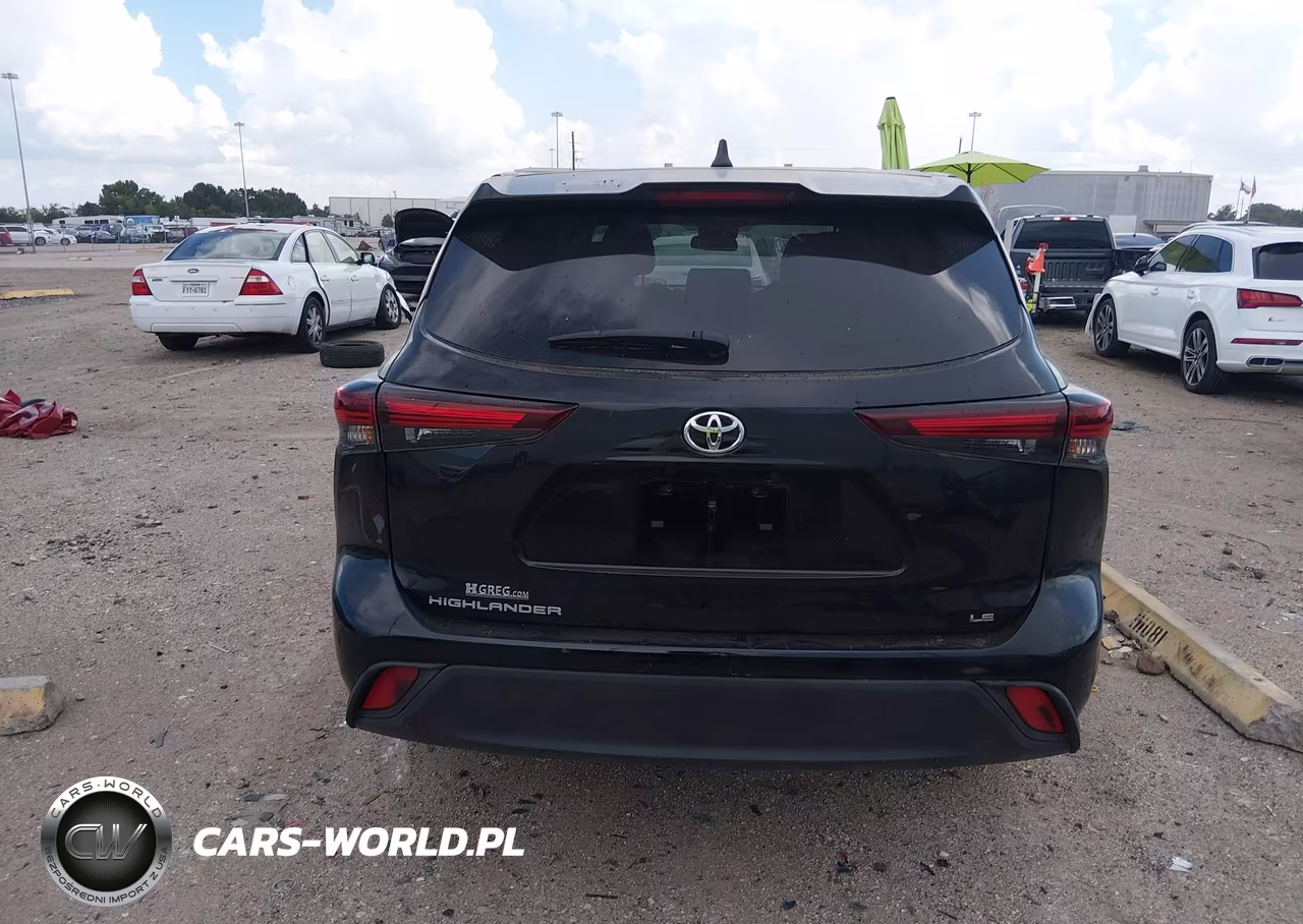 2025 Toyota Highlander Le VIN:5TDKDRAH8SS550651 - 17