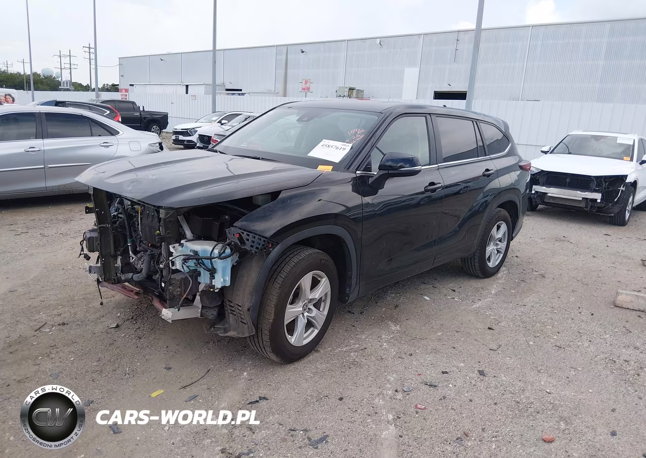 2025 Toyota Highlander Le VIN:5TDKDRAH8SS550651 - 2