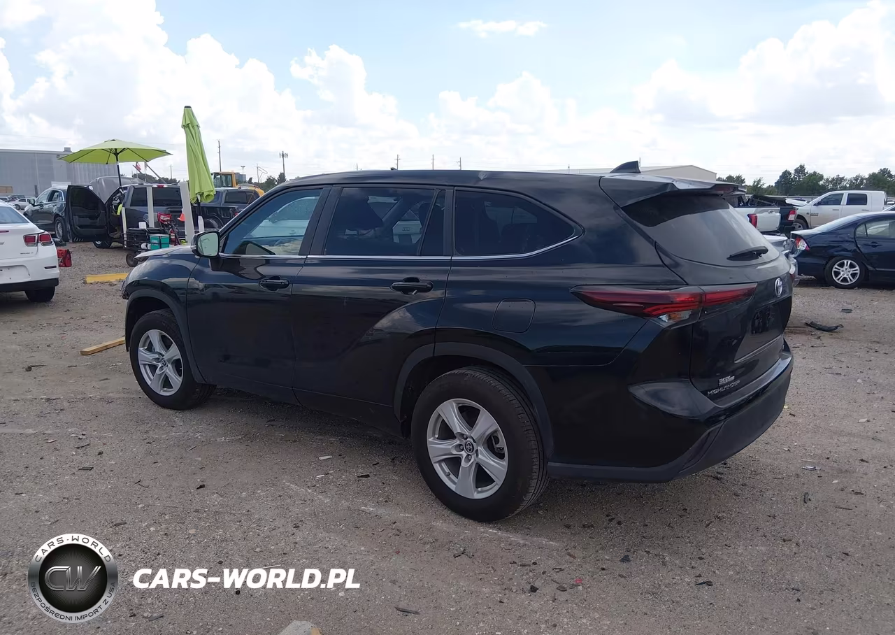 2025 Toyota Highlander Le VIN:5TDKDRAH8SS550651 - 3