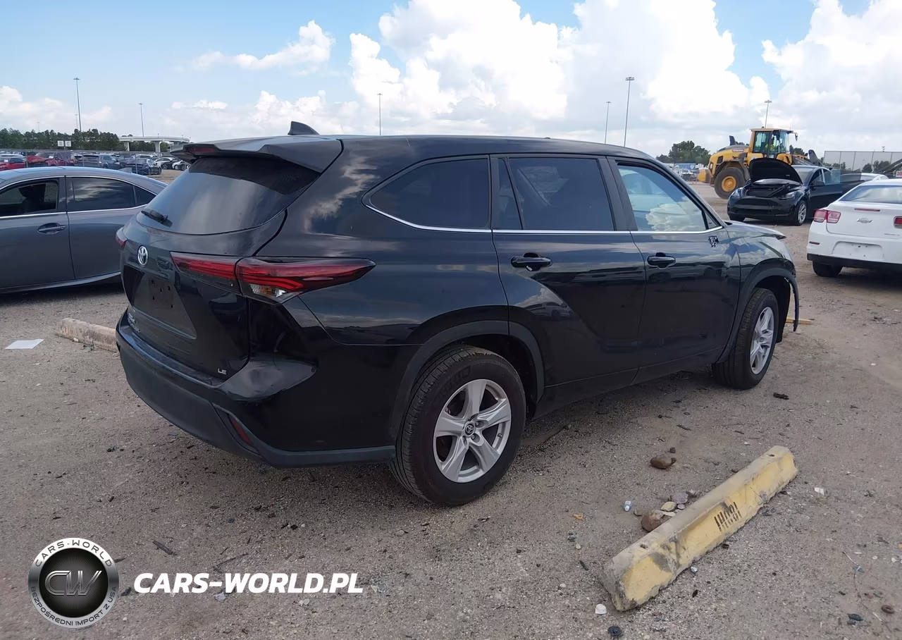 2025 Toyota Highlander Le VIN:5TDKDRAH8SS550651 - 4