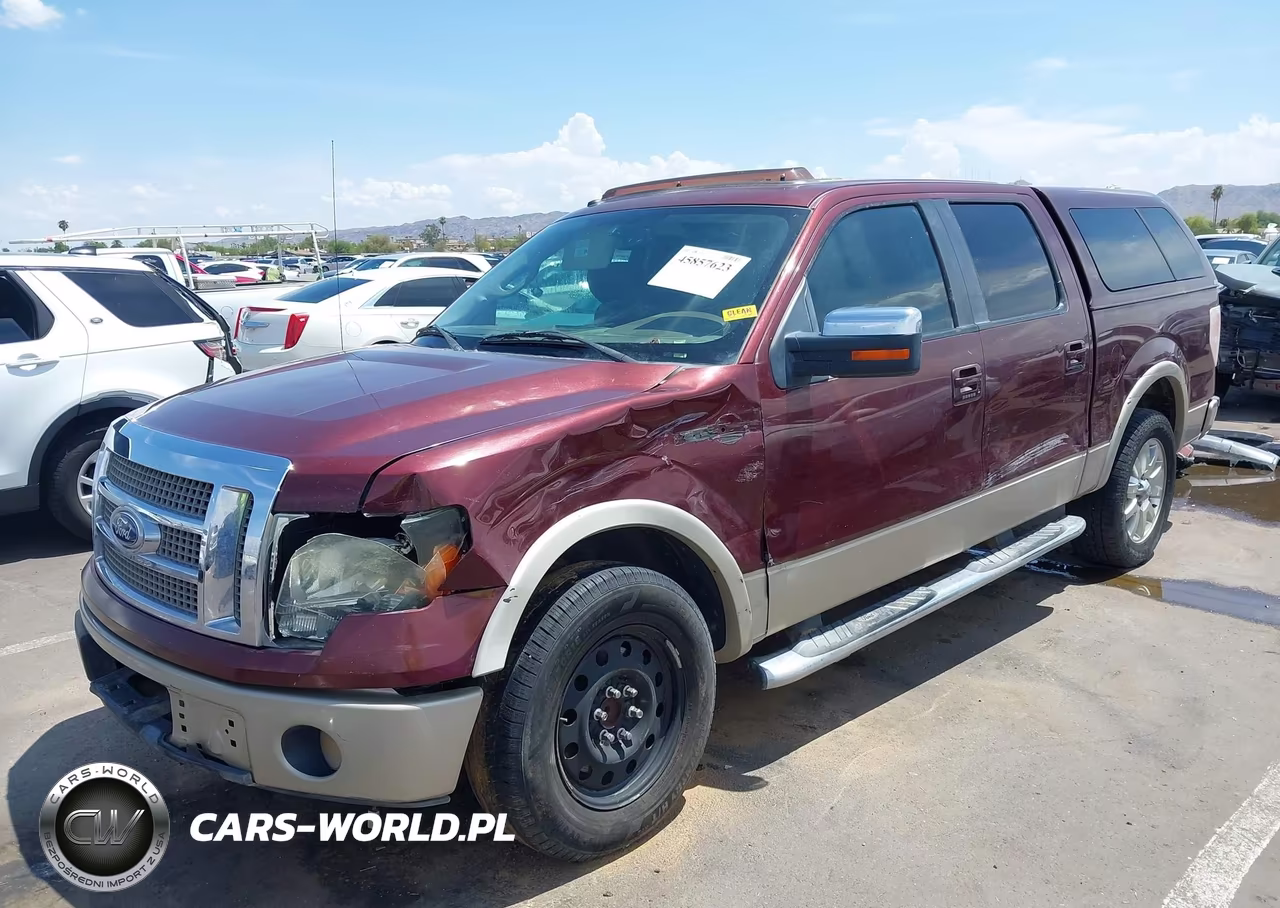 2010 Ford F-150 Fx2 Sport-Harley-Davidson-King Ranch-Lariat-Platinum-Xl-Xlt VIN:1FTFW1CV9AKC37775 - 2