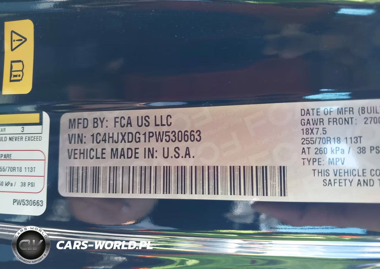 2023 Jeep Wrangler 4-Door Sport Altitude 4X4 VIN:1C4HJXDG1PW530663 - 9