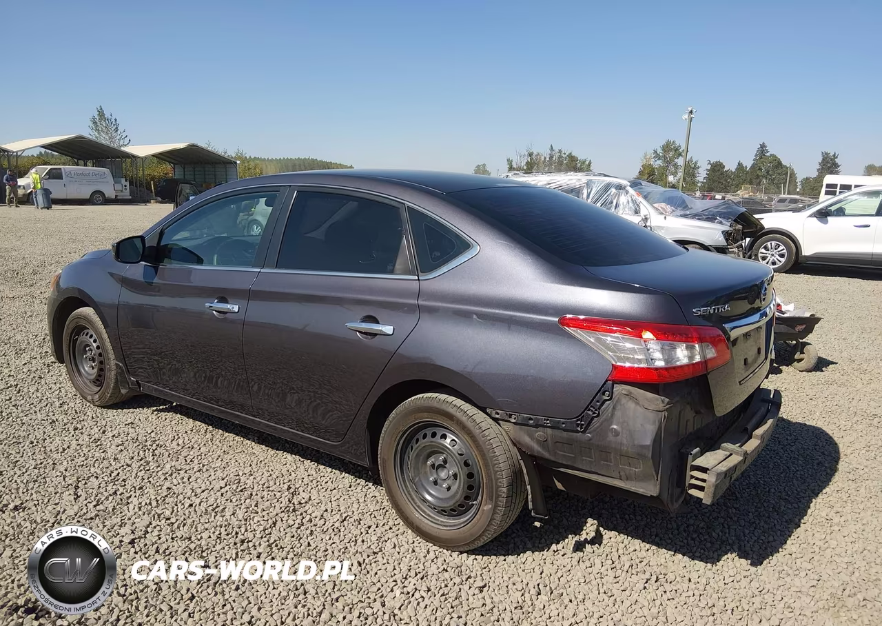 2014 Nissan Sentra Fe+ S-Fe+ Sv-S-Sl-Sr-Sv VIN:1N4AB7AP3EN854094 - 3