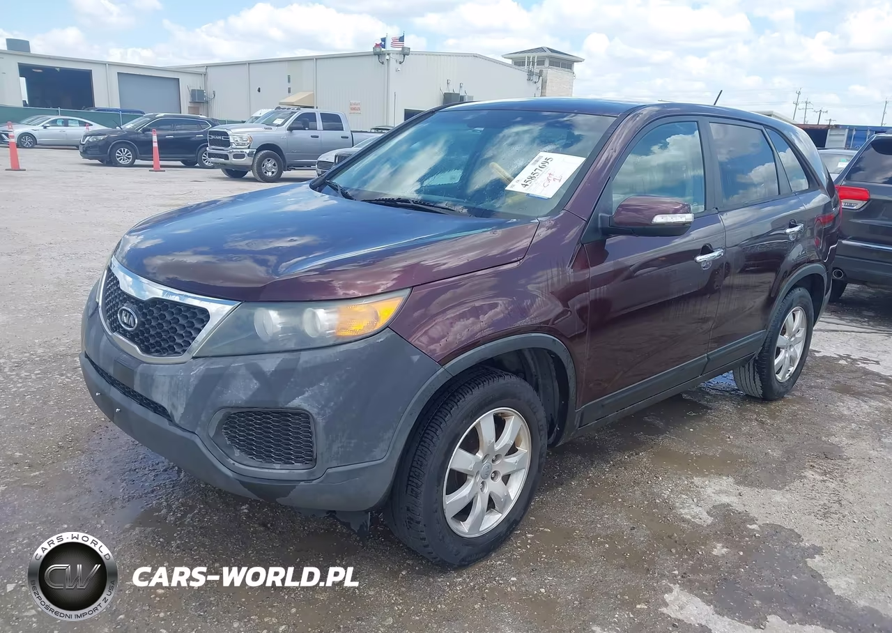2013 Kia Sorento Lx VIN:5XYKT3A19DG337176 - 2