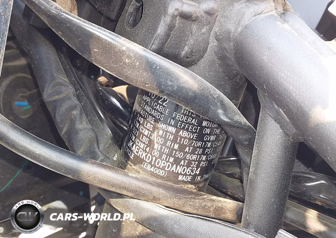 2023 Kawasaki Er400 D VIN:JKAERKD10PDAN0634 - 10