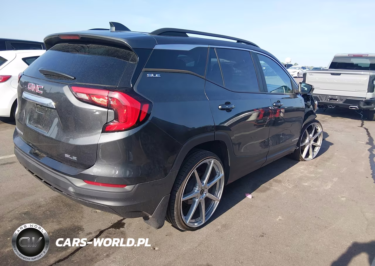 2021 GMC Terrain Fwd Sle VIN:3GKALMEVXML319782 - 4