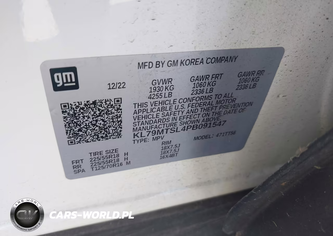 2023 Chevrolet Trailblazer Fwd Rs VIN:KL79MTSL4PB091547 - 9