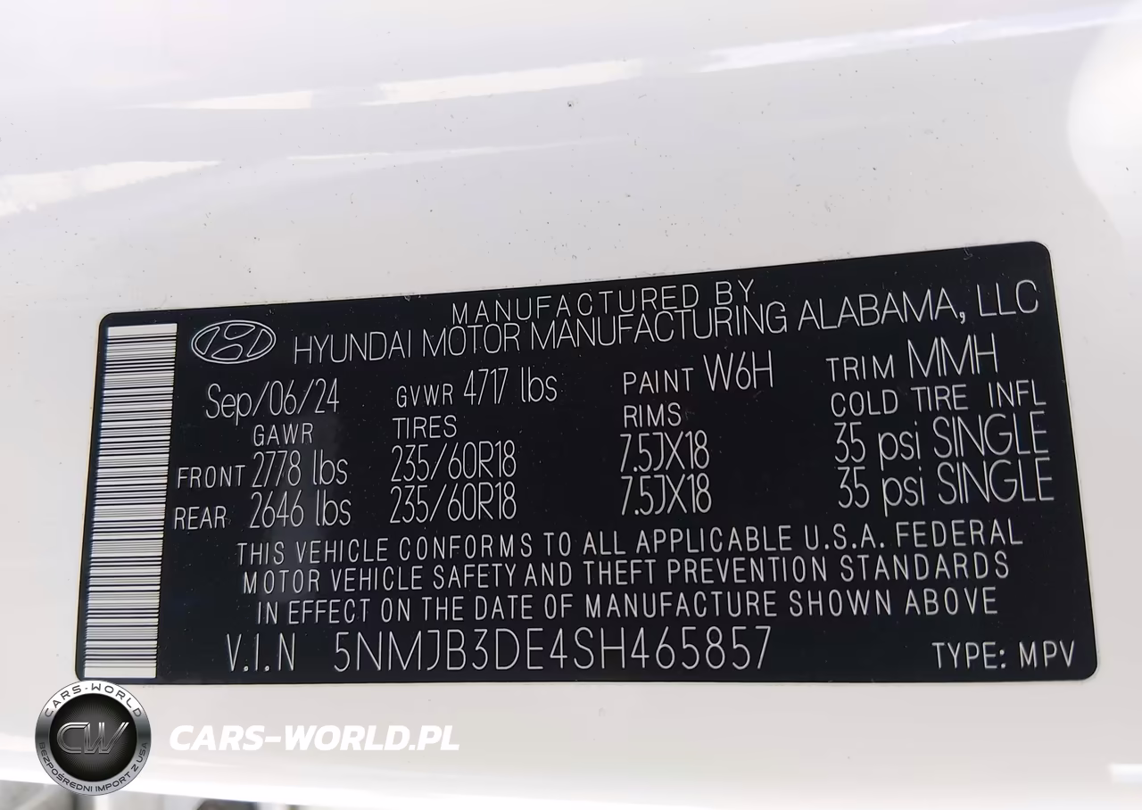 2025 Hyundai Tucson Sel VIN:5NMJB3DE4SH465857 - 9
