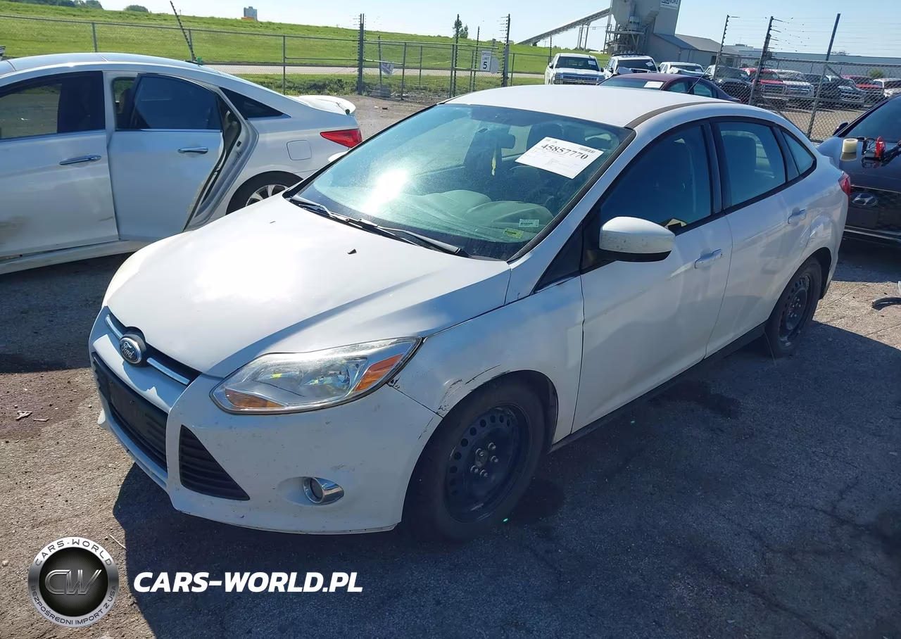 2012 Ford Focus Se VIN:1FAHP3F21CL211919 - 2