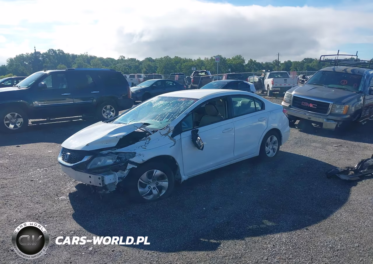 2015 Honda Civic Lx VIN:19XFB2F59FE095905 - 2
