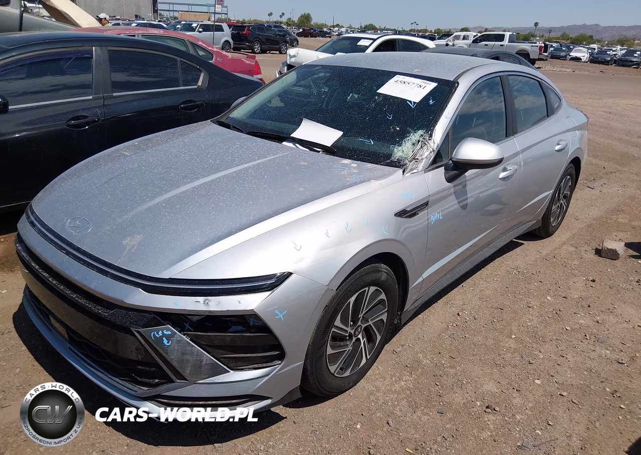 2026 Hyundai Sonata Hybrid Blue VIN:KMHL24JJ9TA153816 - 2