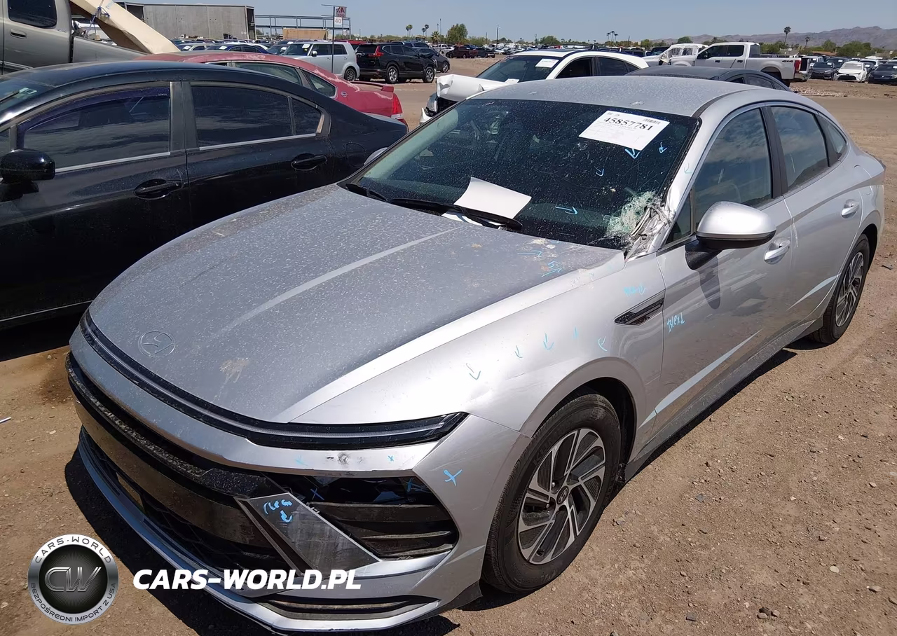 2026 Hyundai Sonata Hybrid Blue VIN:KMHL24JJ9TA153816 - 6