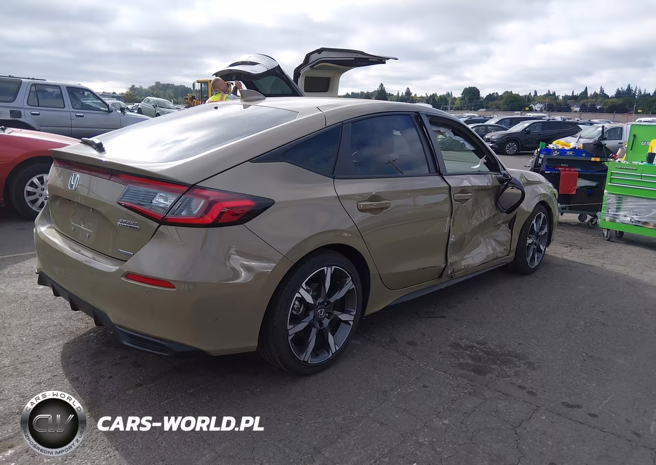 2025 Honda Civic Hybrid Sport Touring VIN:19XFL4H92SE005609 - 4