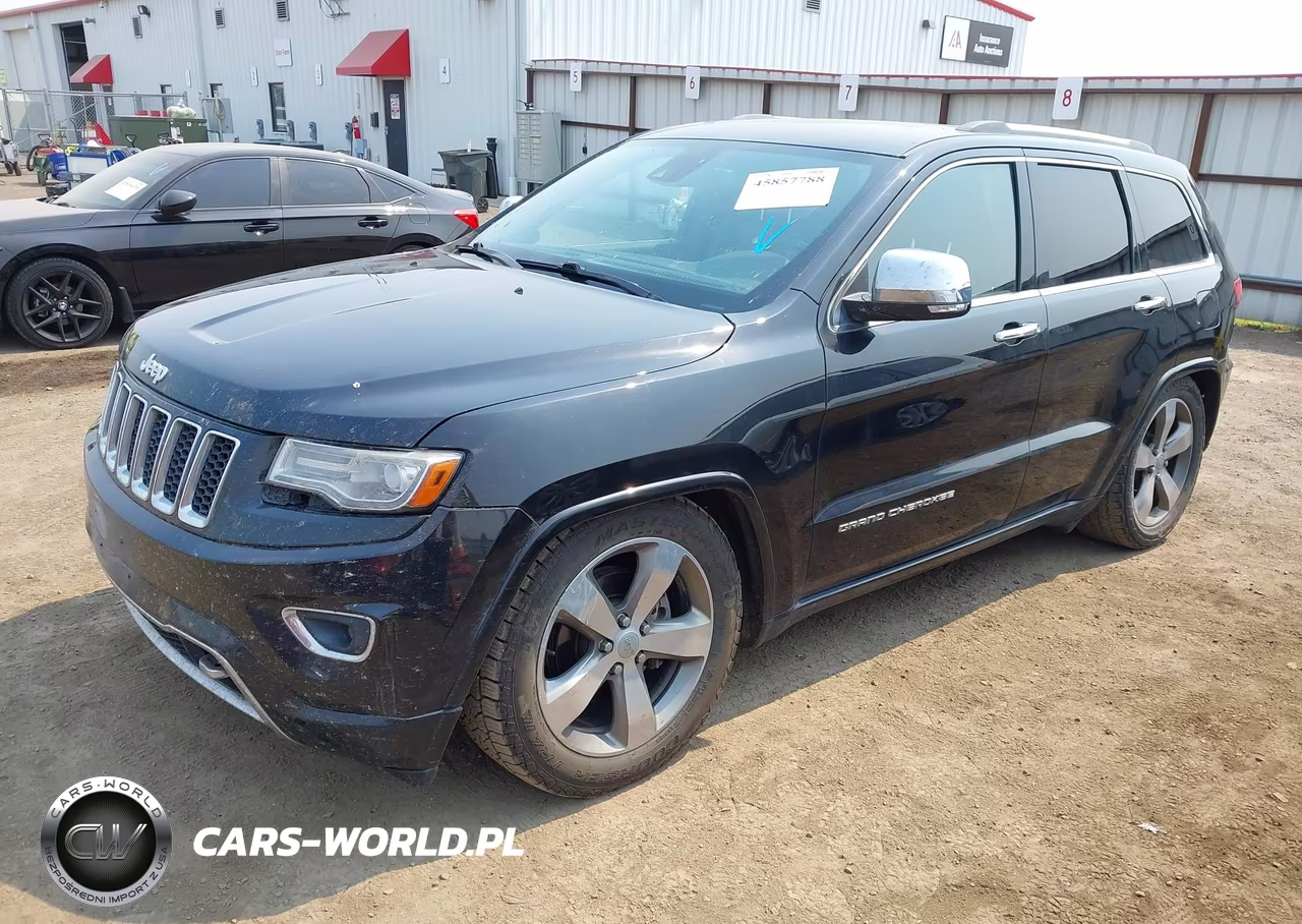 2014 Jeep Grand Cherokee Overland VIN:1C4RJFCG3EC162100 - 2