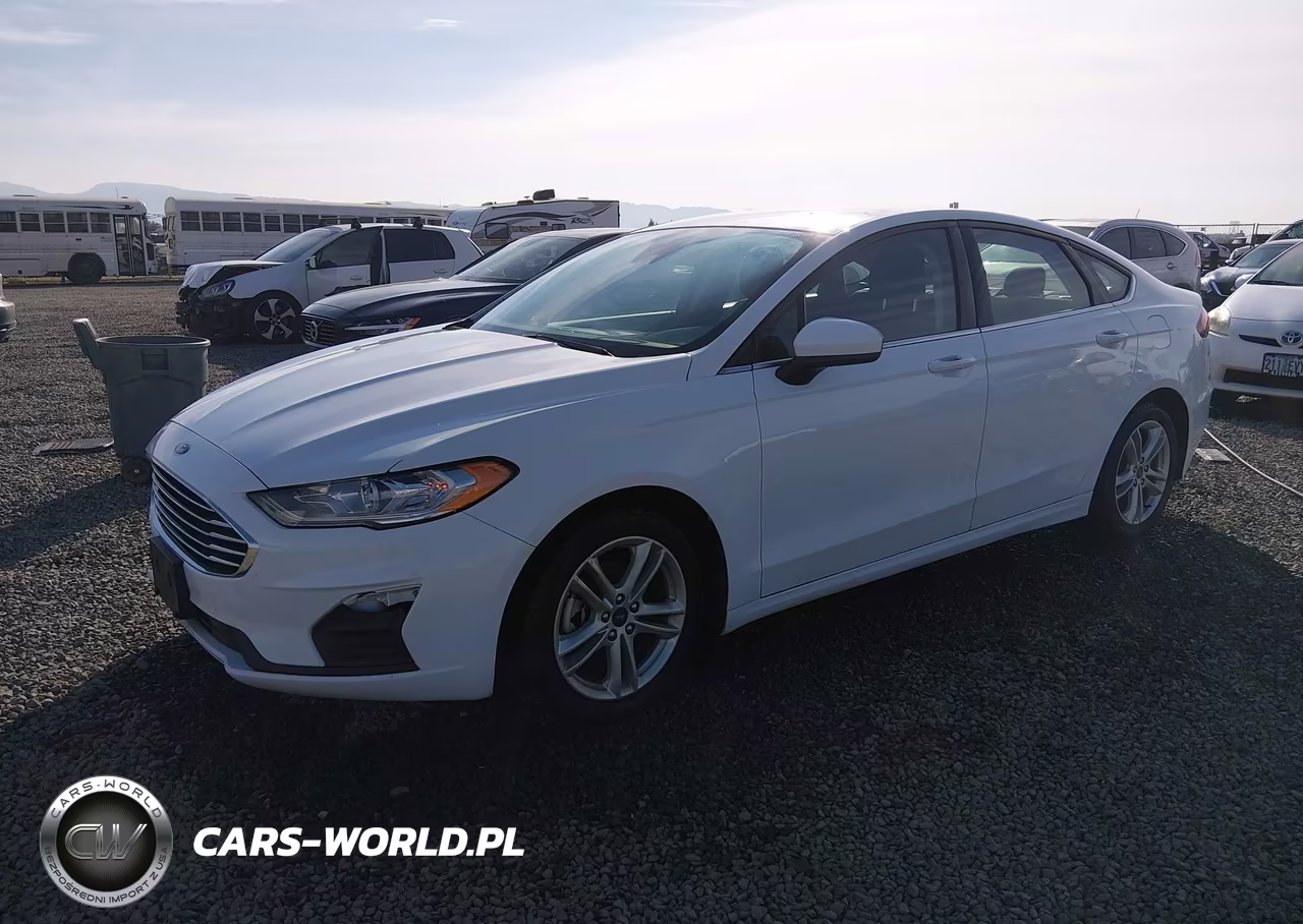 2019 Ford Fusion Se VIN:3FA6P0HD1KR284809 - 2