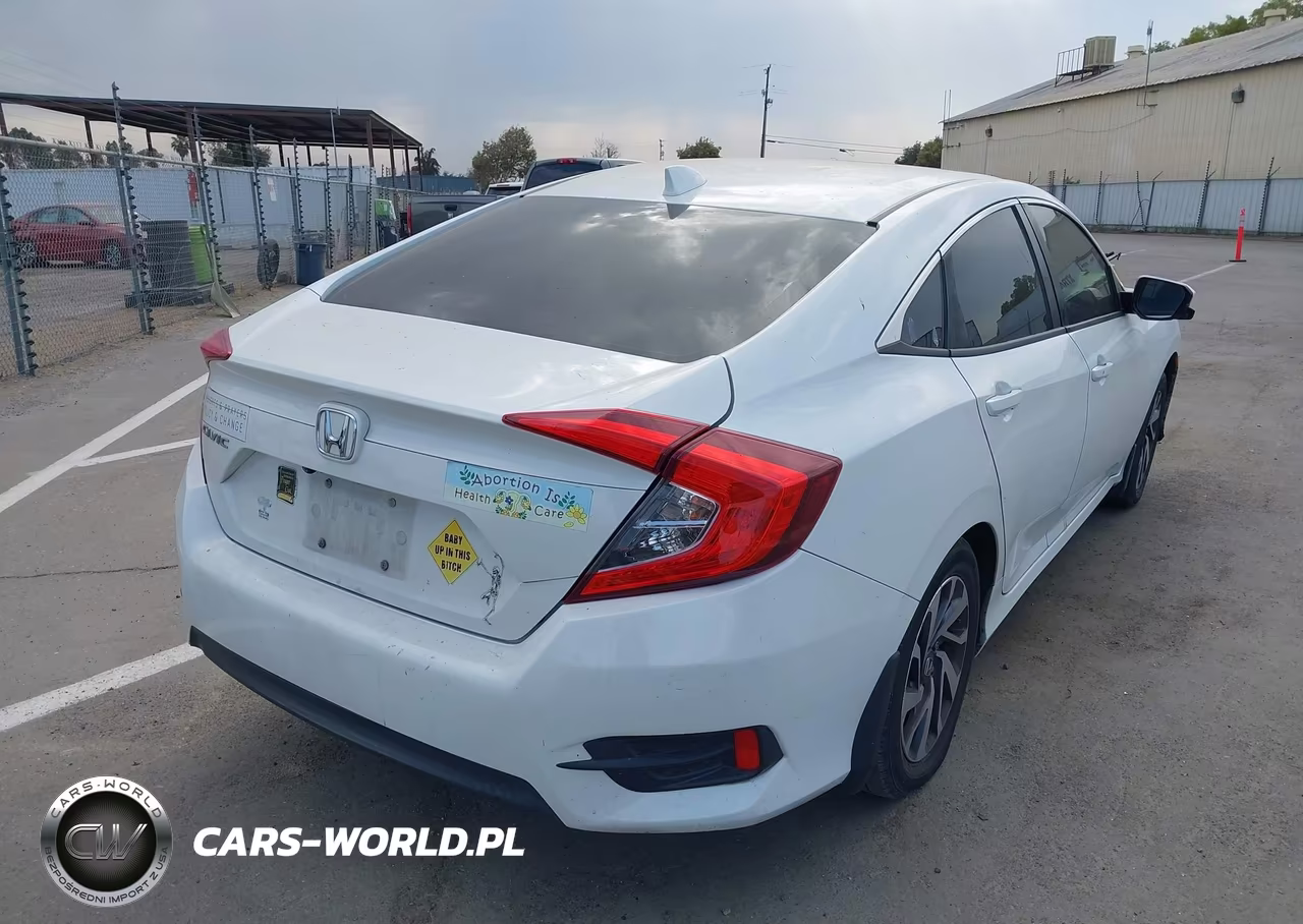 2018 Honda Civic Ex VIN:2HGFC2F70JH576283 - 4