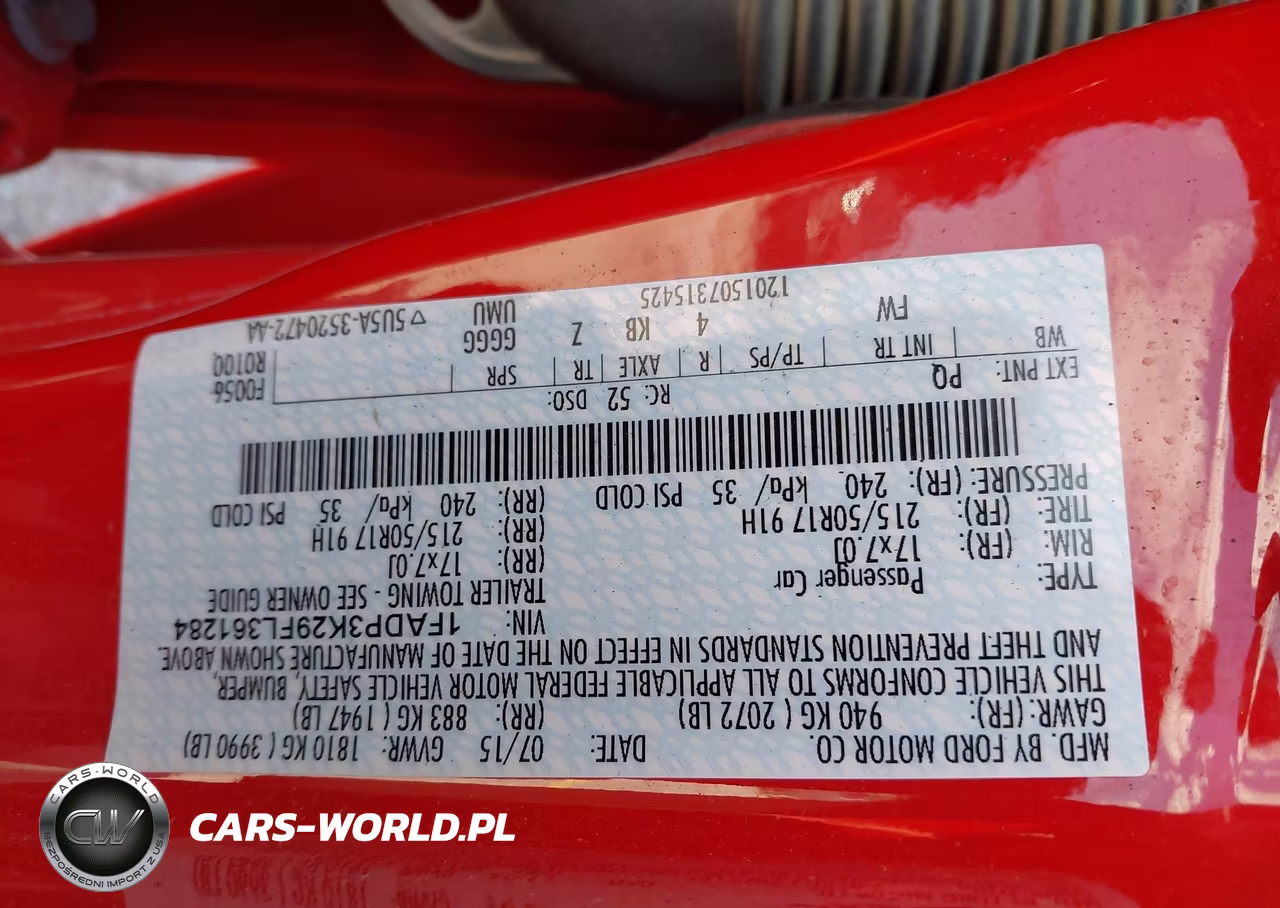 2015 Ford Focus Se VIN:1FADP3K29FL361284 - 9