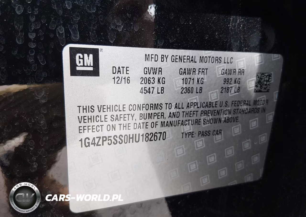2017 Buick Lacrosse Essence VIN:1G4ZP5SS0HU182670 - 9