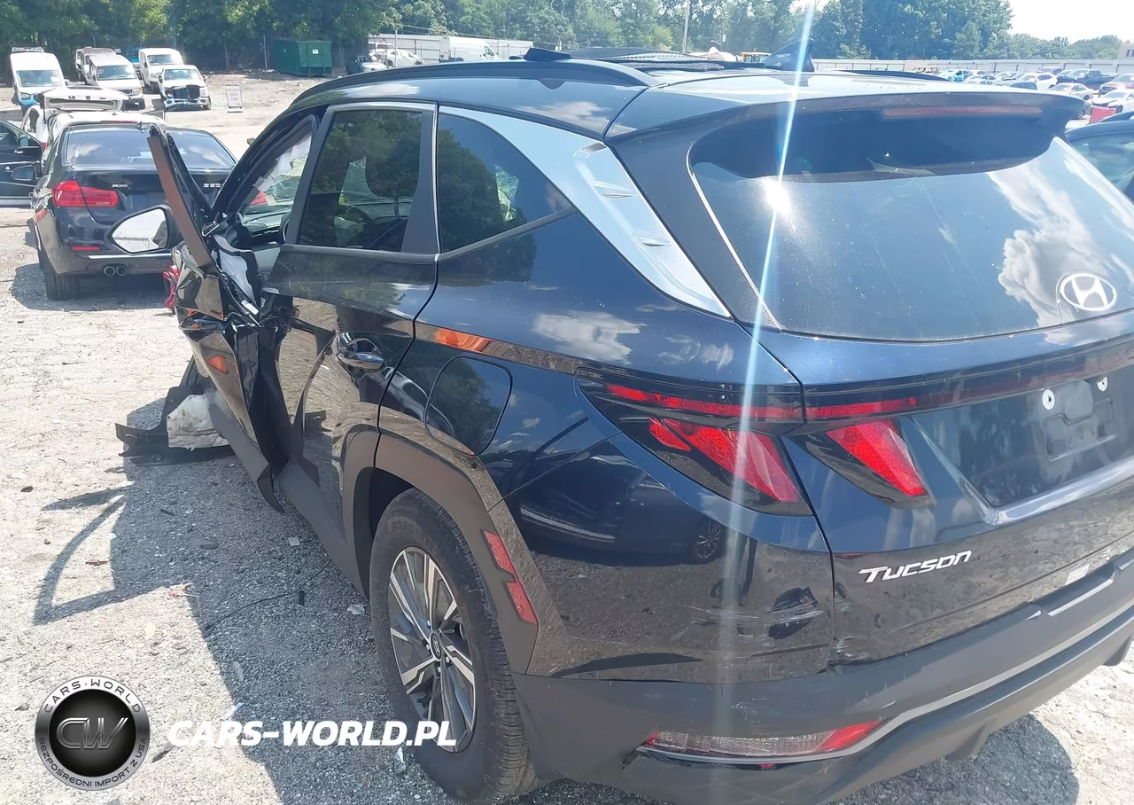 2024 Hyundai Tucson Hybrid Blue VIN:KM8JBCD17RU196507 - 3