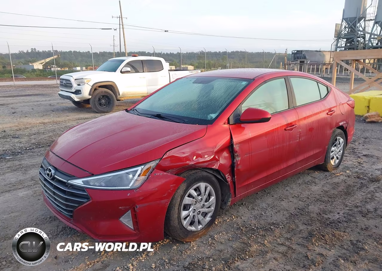 2019 Hyundai Elantra Se VIN:5NPD74LF7KH480130 - 2