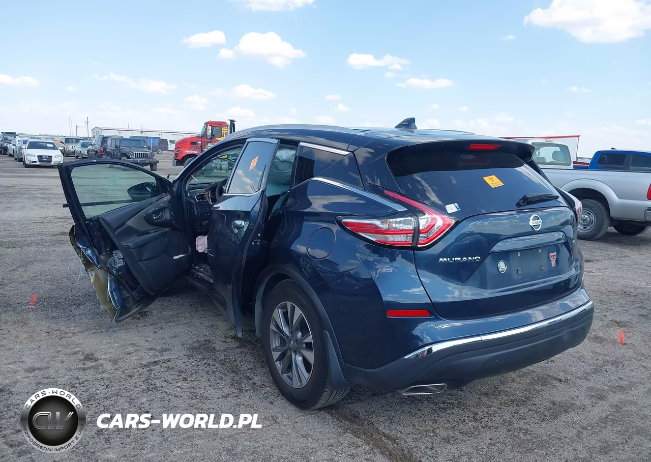 2017 Nissan Murano Sl VIN:5N1AZ2MG1HN175090 - 3