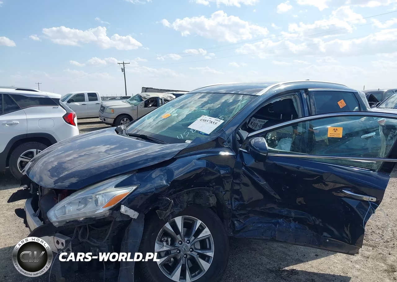 2017 Nissan Murano Sl VIN:5N1AZ2MG1HN175090 - 6