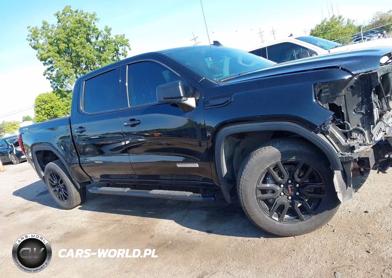 2024 GMC Sierra 1500 4Wd Short Box Elevation With 3Vl VIN:3GTPUJEK5RG249230 - 14