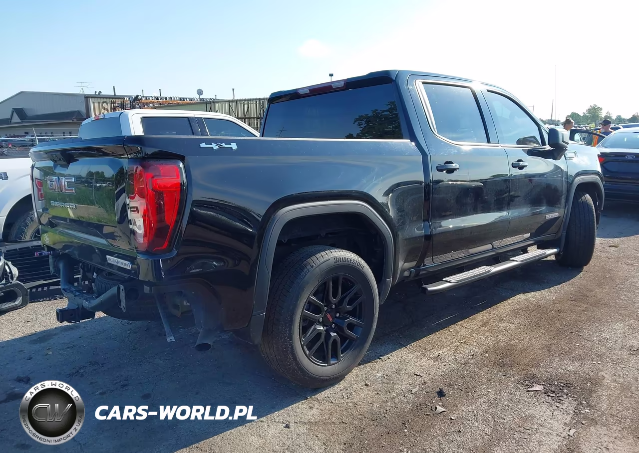 2024 GMC Sierra 1500 4Wd Short Box Elevation With 3Vl VIN:3GTPUJEK5RG249230 - 4