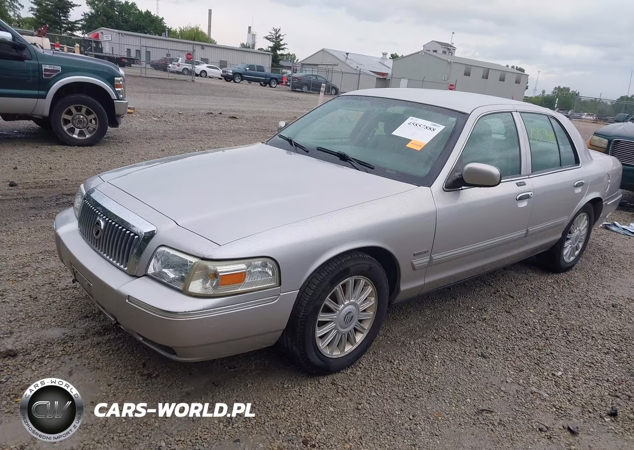 2010 Mercury Grand Marquis Ls (Fleet Only) VIN:2MEBM7FV3AX636373 - 2